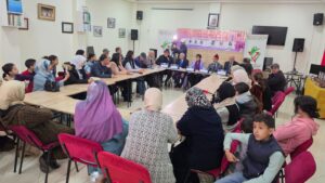 مكناس.. مائدة مستديرة تحتفي بالمرأة في يومها العالمي مسيرة عطاء ونضال في خدمة الوطن مكناس.. مائدة مستديرة تحتفي بالمرأة في يومها العالمي مسيرة عطاء ونضال في خدمة الوطن