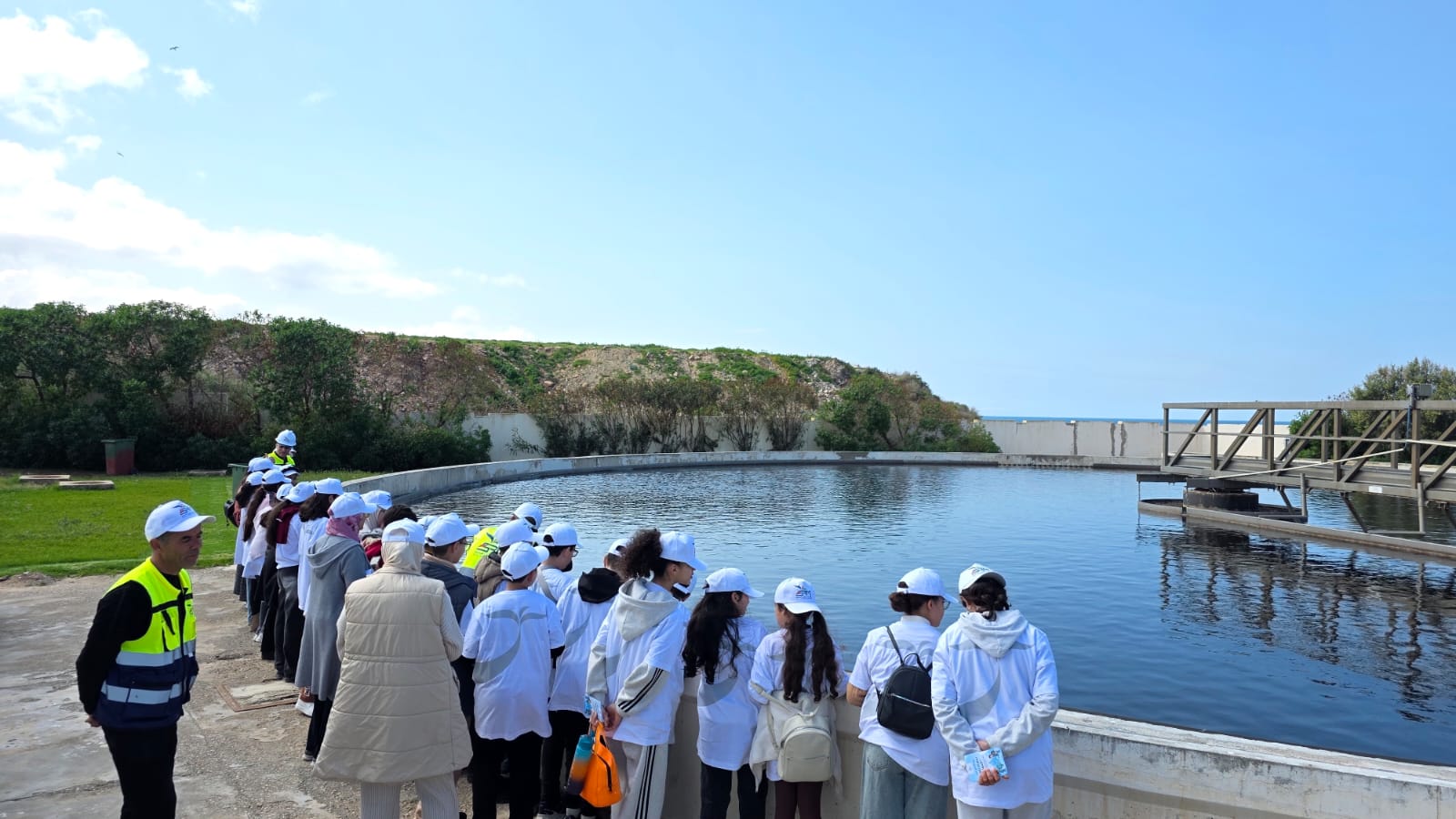 زيارة تربوية لمحطة معالجة المياه العادمة بالحسيمة تعزز الوعي البيئي لدى التلاميذ