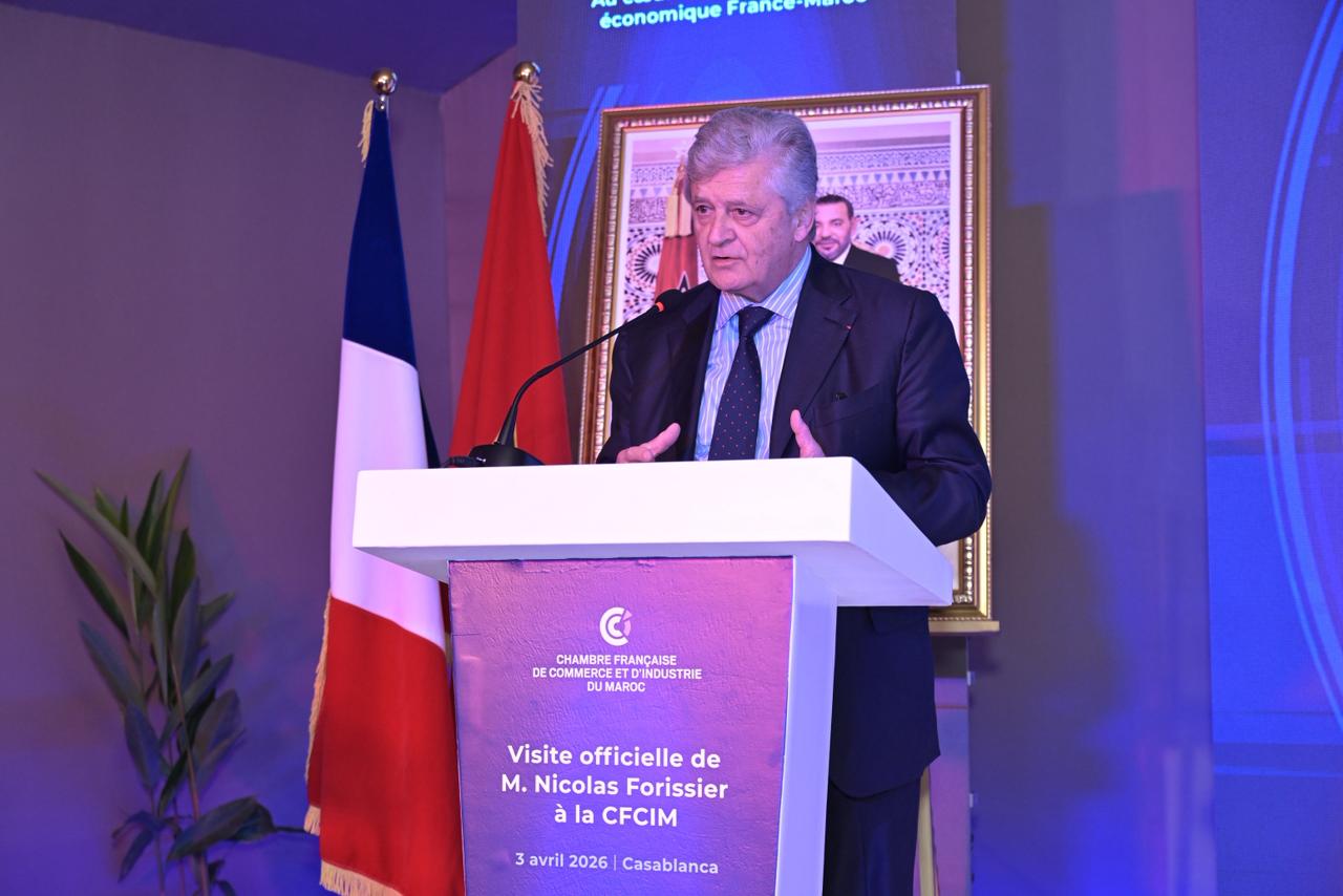 زيارة السيد نيكولا فوريسييه إلى الغرفة الفرنسية للتجارة والصناعة بالمغرب