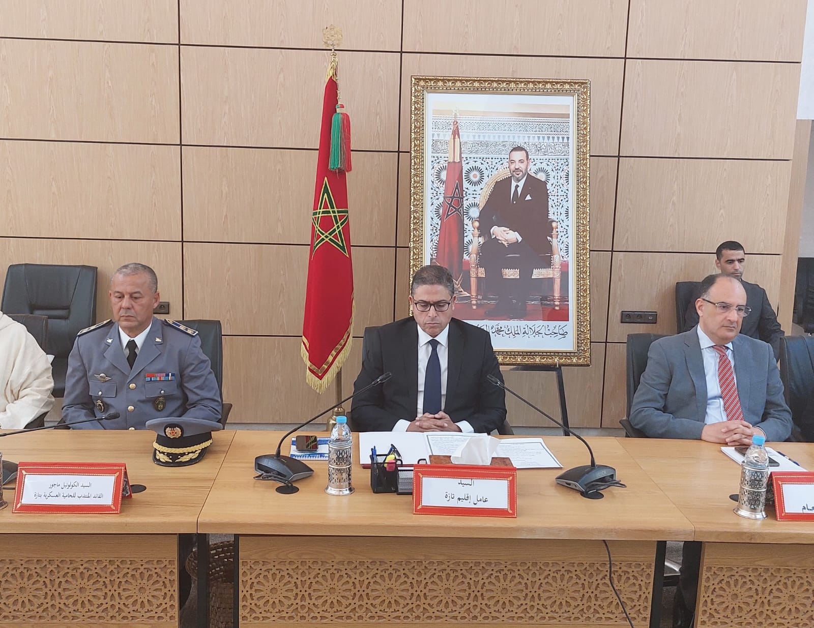 عامل إقليم تازة يترأس حفل توديع الحجاج الميامين المتوجهين للديار المقدسة لأداء مناسك الحج برسم سنة 1447 هـ/2026م