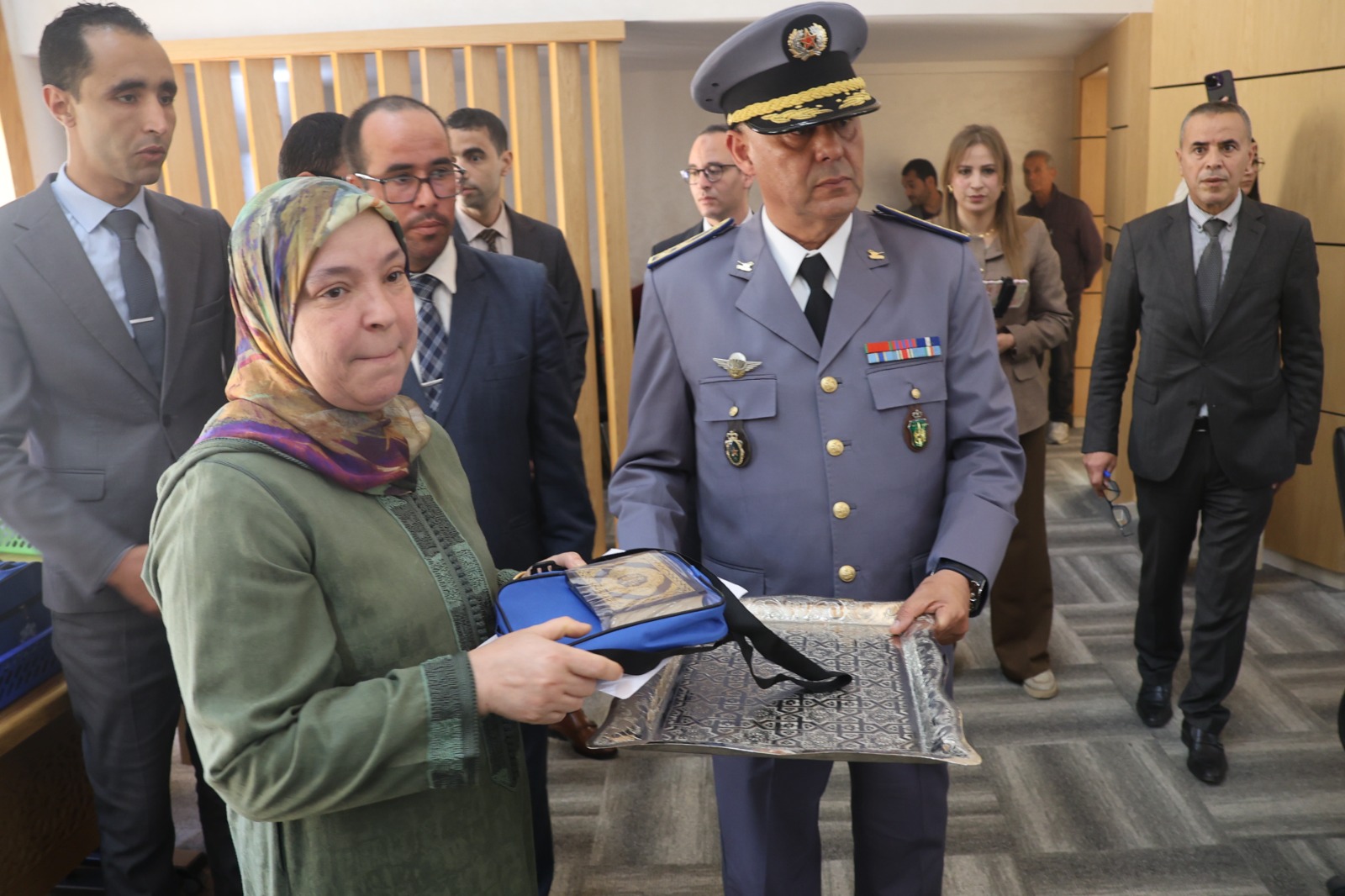 عامل إقليم تازة يترأس حفل توديع الحجاج الميامين المتوجهين للديار المقدسة لأداء مناسك الحج برسم سنة 1447 هـ/2026م
