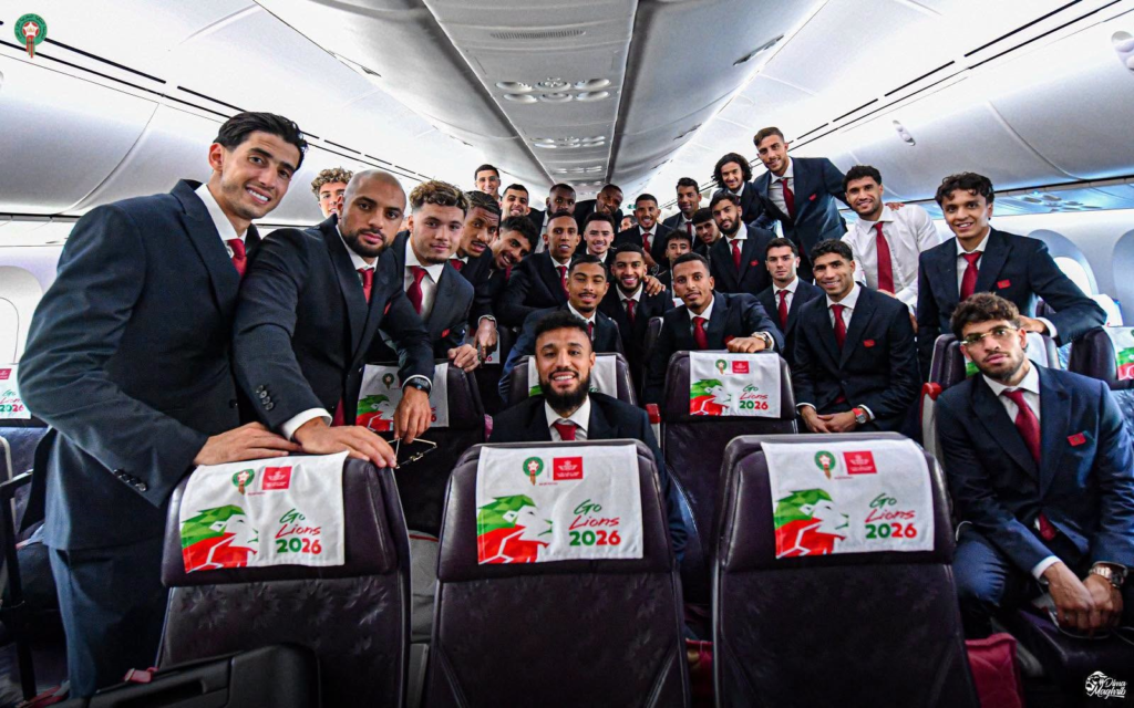 أسود الأطلس يحطون الرحال بالولايات المتحدة للمشاركة في كأس العالم 2026