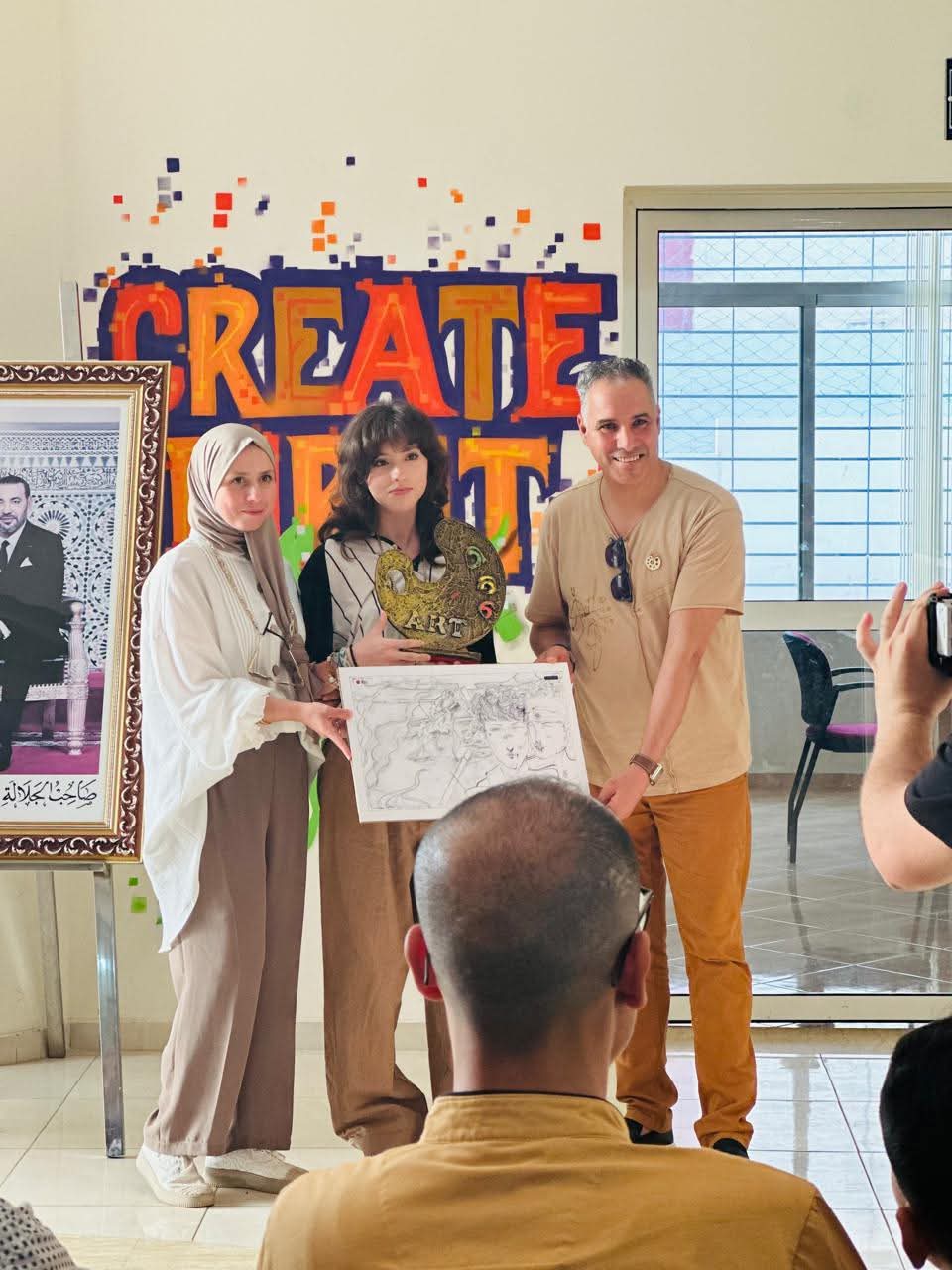 رواد مؤسسة التفتح الفني والأدبي بالحسيمة تنخرط في برنامج 