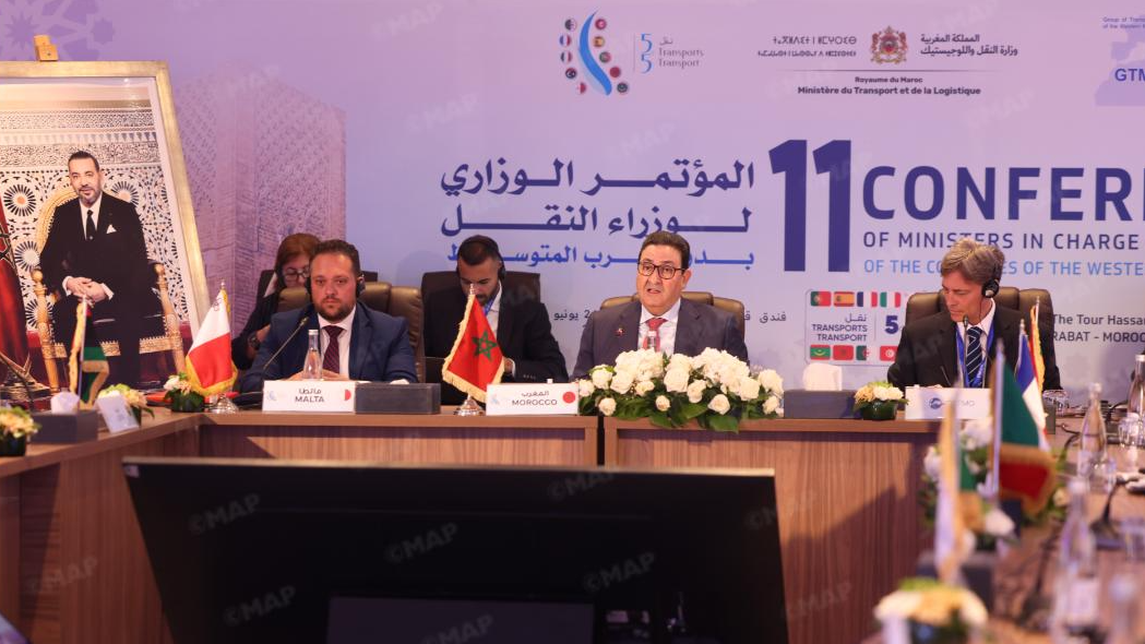 المغرب يتولى رسميا رئاسة مجموعة وزراء النقل لدول غرب المتوسط (5+5) للفترة 2026-2028