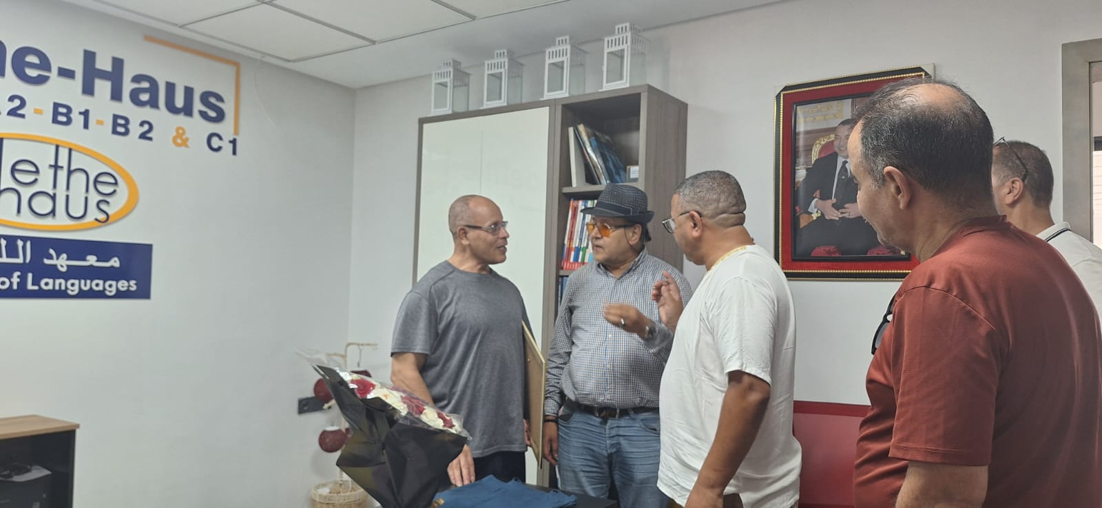 الجمعية الوطنية للنقل والسلامة الطرقية تمنح الرئاسة الشرفية للأستاذ الحسن عسلون بالمقر الجديد لمعهد اللغات Goethe-Haus بمكناس