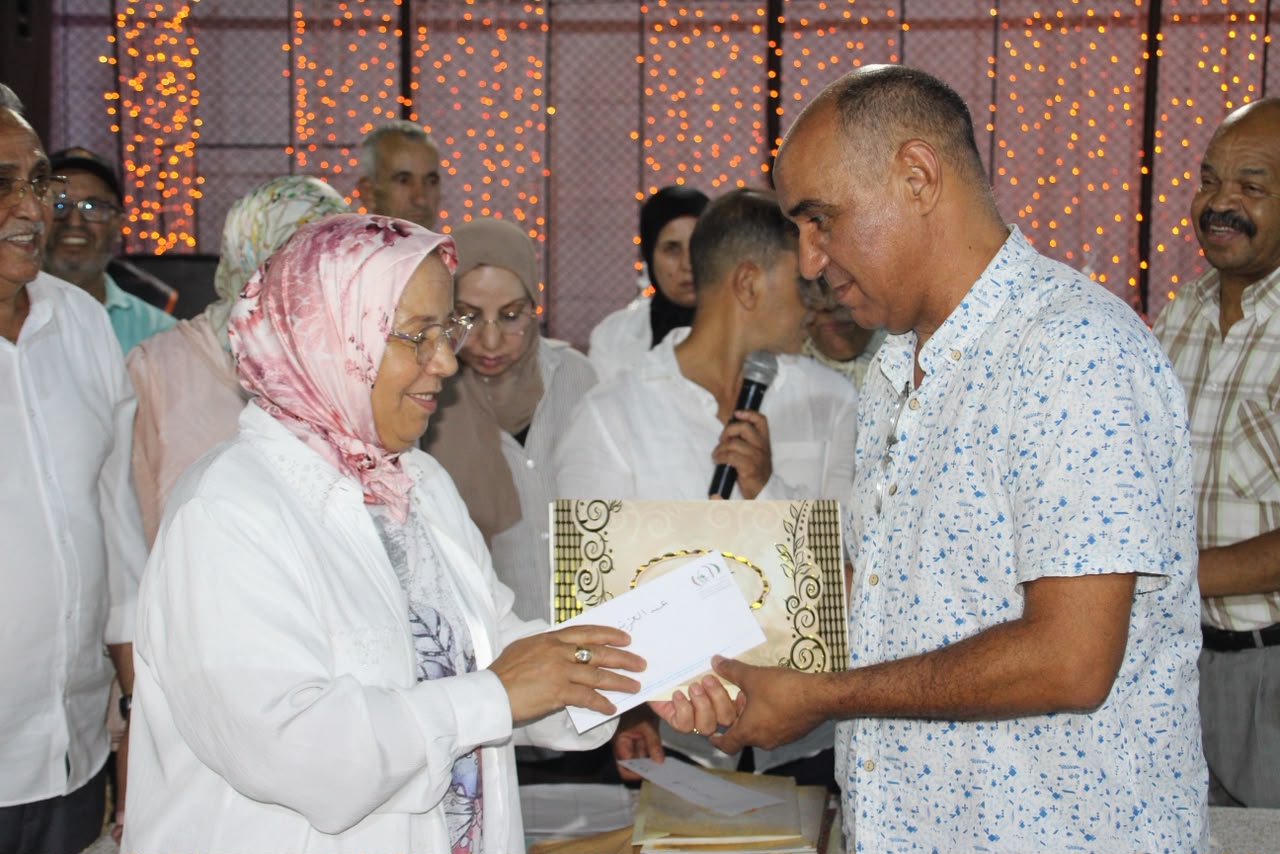 جمعية الاعمال الاجتماعية لموظفي جماعة مكناس تحتفل بالذكرى 27 لعيد العرش المجيد وتكرم 100 من المتقاعدات و المتقاعدين جمعية الاعمال الاجتماعية لموظفي جماعة مكناس تحتفل بالذكرى 27 لعيد العرش المجيد وتكرم 100 من المتقاعدات و المتقاعدين