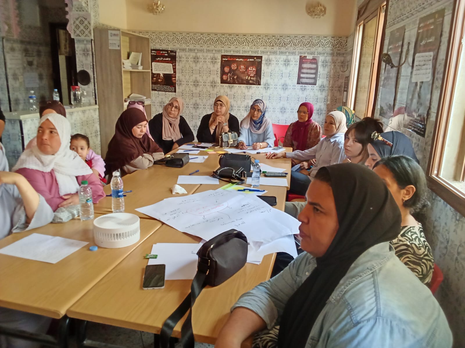 جمعية الرياض لحماية المراة والطفل تنظم بشراكة مع صندوق الدعم لتشجيع تمثيلية النساء تنظم أنشطة مشروع تعزيز المشاركة النسائية جمعية الرياض لحماية المراة والطفل تنظم بشراكة مع صندوق الدعم لتشجيع تمثيلية النساء تنظم أنشطة مشروع تعزيز المشاركة النسائية