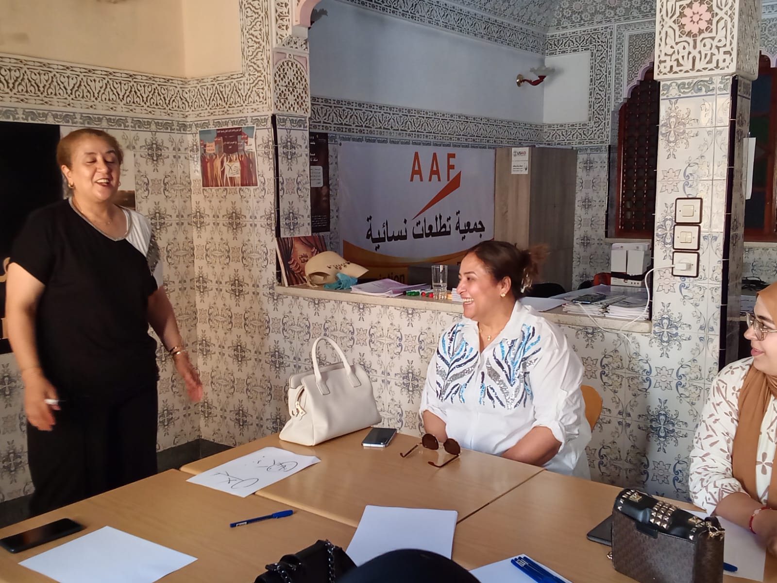 جمعية الرياض لحماية المراة والطفل تنظم بشراكة مع صندوق الدعم لتشجيع تمثيلية النساء تنظم أنشطة مشروع تعزيز المشاركة النسائية جمعية الرياض لحماية المراة والطفل تنظم بشراكة مع صندوق الدعم لتشجيع تمثيلية النساء تنظم أنشطة مشروع تعزيز المشاركة النسائية