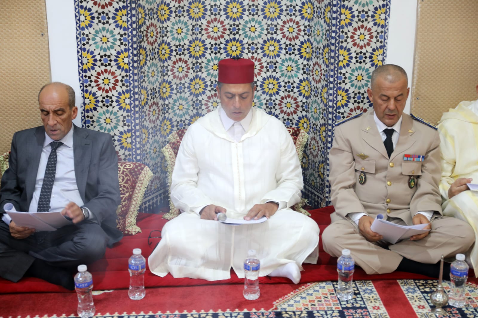 تازة تحيي الذكرى الـ28 لوفاة الملك الراحل الحسن الثاني بحفل ديني بمسجد سيدي عزوز