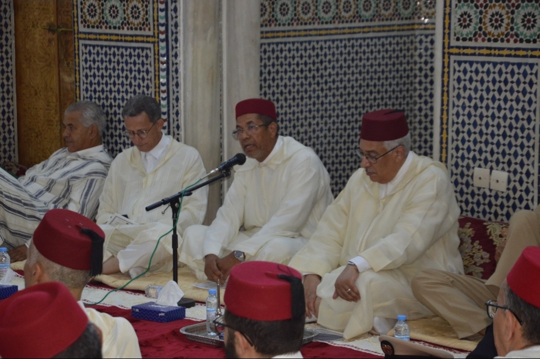 السيد عبد الغني الصبار عامل عمالة مكناس يحيي ذكرى وفاة الملك الحسن الثاني في حفل ديني مهيب بالمسجد الكبير بقبة السوق