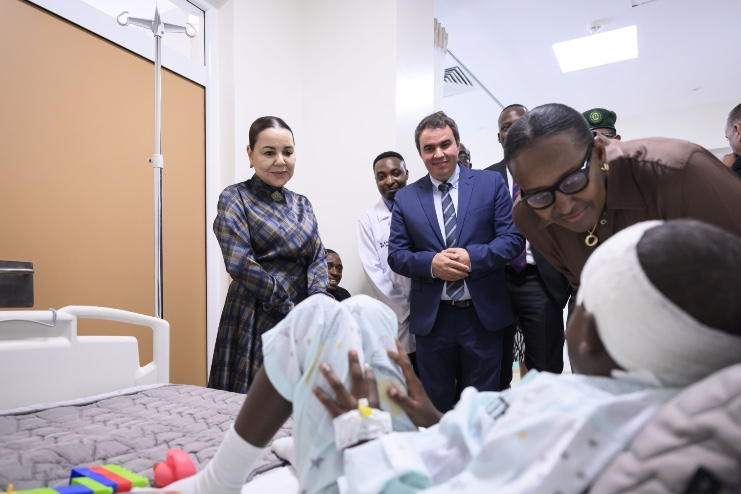 صاحبة السمو الملكي الأميرة للا أسماء والسيدة الأولى لرواندا تطلقان بكيغالي المرحلة الخامسة من برنامج “متحدون، نسمع بشكل أفضل” وتدشنان أول مركز للتشخيص والتأهيل السمعي بهذا البلد